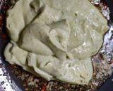 A picture of step 4 of Desi Pesto Macaroni.