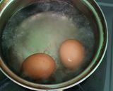 Foto langkah ke 1 dari resep Cilok Ubi Ungu goreng isi Telur.