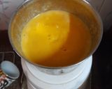 A picture of step 2 of Mango Badam Lassi.