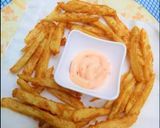 A picture of step 2 of Crispy Potato French Fries🍟.
