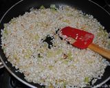 A picture of step 4 of Venison sausages risotto.