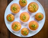 عکس مرحله 10 از دستور کاپ کیک هویج🥕 (Carrot cupcake)