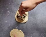 Une image de l'étape 15 de Buns au saumon et épinards.