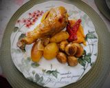 Foto del paso 6 de la receta 🍗Jamoncitos de pavo al horno con vino y mostaza🍗