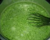 Foto langkah ke 3 dari resep Puding Lumut Pandan Lapis Cokelat.