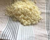 A picture of step 2 of Cauliflower Grilled Cheese sandwich.