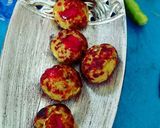 A picture of step 4 of Suji poha appe.