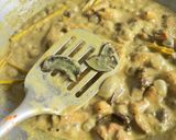 Gambar langkah 7 resipi Rendang Kacang Panjang & Hati Pedal Ayam.