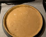 Foto del passaggio 12 della ricetta ☕️Crostata frolla al caffè, namelaka alla nocciola e crema leggere alla vaniglia☕️