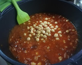 Foto del paso 5 de la receta: Menudo con garbanzos y punta de jamón a la hierbabuena