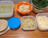 Foto del paso 1 de la receta: Pastel azteca verde