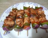 A picture of step 5 of Chicken Shashlik.