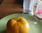 A picture of step 1 of Persimmon fruit chat.