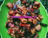 Foto langkah ke 4 dari resep Cumi Asin Cabe Ijo ala Pawon Bunda Pas_Ki 😍.
