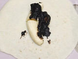Kebab pisang coklat