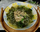 Hình bước làm 3 của món Canh rong biển bò băm