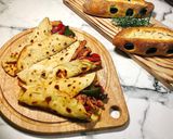 Hình bước làm 3 của món Bánh tortilla