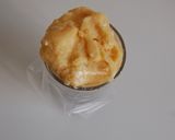 Foto langkah ke 5 dari resep Sus/Soes Kering Keju (tanpa mixer, 2 telur, Renyah Tanpa Baking Powder).