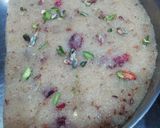 A picture of step 6 of Suji ki Burfi.