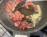 泰式豬肉炒醬油粿條的食譜步驟4照片