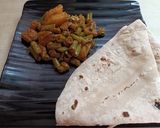 A picture of step 6 of String beans Sabji (Farasbi chi Bhaji).