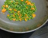 A picture of step 2 of Shahi Soya /Nutrela Pulao.