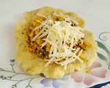 A picture of step 7 of Cheesy Paneer Potato Pancake.