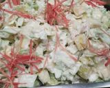 A picture of step 4 of Apple salad with chicken cabbage.