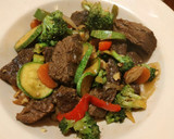 Foto del paso 5 de la receta: Arrachera con verduras y almendras
