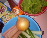 Foto langkah ke 4 dari resep Kebab sosis.