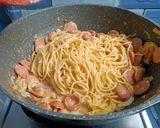 Foto langkah ke 8 dari resep Spaghetti Carbonara 🍝.