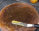 A picture of step 9 of Sacher Cake (gluten-free).
