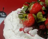 Une image de l'étape 11 de 🍓Meringue Fraise Chantilly Coco Vanille.