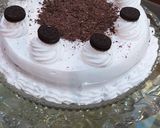 A picture of step 7 of Black forest cake.
