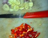 Foto langkah ke 3 dari resep Cah Kangkung Udang saus Tiram.