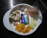 Foto langkah ke 1 dari resep Mpasi David 6M 8D, 4 kuadran (Labu ayam).