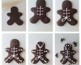 Foto del paso 1 de la receta: Galletas esqueleto para halloween (sabor chocolate)