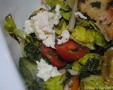 A picture of step 13 of Fattush salad.