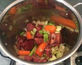 Foto do passo 3 de Sopa de feijão com couve