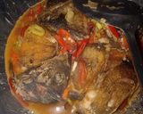 Foto langkah ke 5 dari resep Ikan Baronang Pedas Manis.