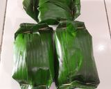 Foto langkah ke 3 dari resep Nasi Bakar Cumi Asin Pete.