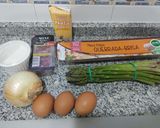 Foto del paso 1 de la receta: Quiche de espárragos trigueros y tacos de jamón con queso fresco