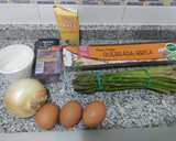 Foto del paso 1 de la receta: Quiche de espárragos trigueros y tacos de jamón con queso fresco