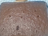 Bizcochuelo chocolate casero
