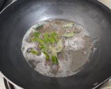 A picture of step 3 of Radish Greens Dal| Mooli ke pattewali dal.
