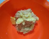 Foto langkah ke 4 dari resep Creamy Tuna Bread.