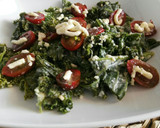Foto del paso 6 de la receta: Kale con salsa de queso y almendras