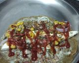 A picture of step 9 of Mix daal Mexican wrap.