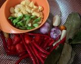 Foto langkah ke 1 dari resep Sambal Udang + petai dan jagung putren.