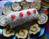 Foto langkah ke 10 dari resep Cheese roll cake filling w/ pineapple jam.